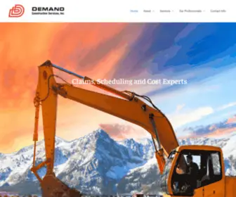 Demandinc.com(Demand Construction Services) Screenshot