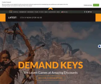 Demandkeys.com(QUICK, CHEAP AND EASY LICENSE KEYS) Screenshot