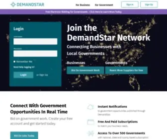 Demandstar.com(Onvia DemandStar) Screenshot