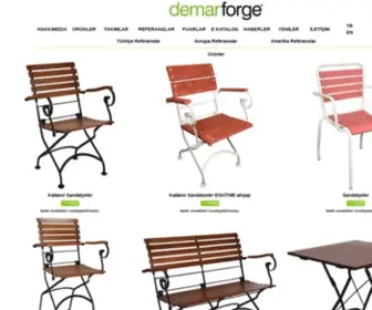 Demarforge.com(Bahçe) Screenshot