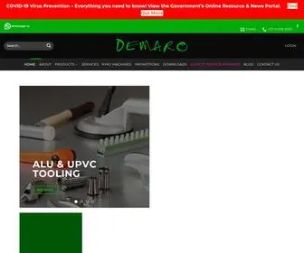 Demaro.co.za(Home) Screenshot