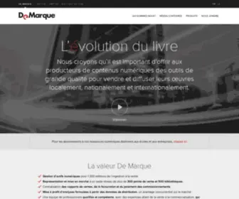 Demarque.qc.ca(De Marque inc) Screenshot