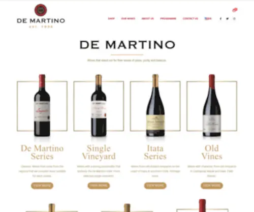 Demartino.cl(De Martino) Screenshot