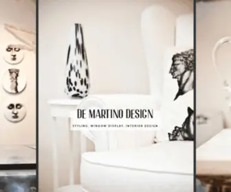 Demartinodesign.com(De Martino Design) Screenshot