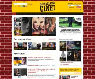 Demasiadocine.com(Demasiado Cine Podcast) Screenshot