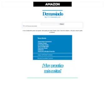 Demassiado.com(Tirada de Tarot Gratis) Screenshot