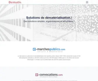 Dematis.com(Dematis) Screenshot