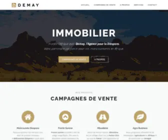 Demaygroup.com(Accueil) Screenshot