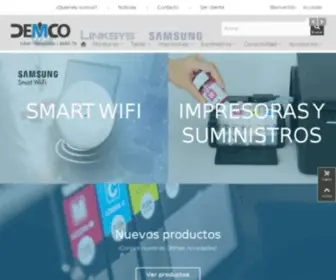 Demco.cl(Mayorista en tecnología) Screenshot