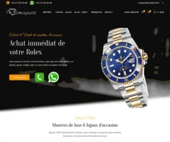 Demcoquartz.com(Montres de luxe occasion) Screenshot