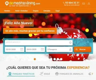 Demediterraning.com(Vacaciones y ofertas en el Mediterráneo) Screenshot