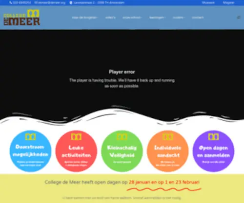 Demeer.org(Meer dan alleen leren) Screenshot