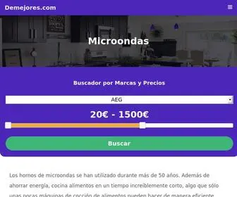 Demejores.com(Microondas ✅ ▷ TOP Mejores Microondas) Screenshot