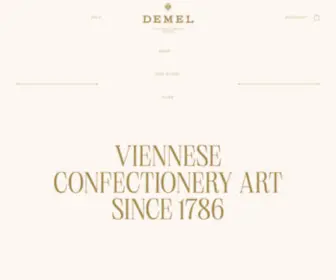 Demel.com(DER DEMEL) Screenshot