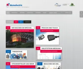 Demelectric.ch(Demelectric) Screenshot