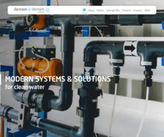 Demembranes.com(De.mem) Screenshot