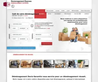 Demenagement-Express.fr(Déménagement) Screenshot