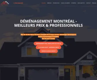 Demenagio.ca(Déménagement Montreal) Screenshot