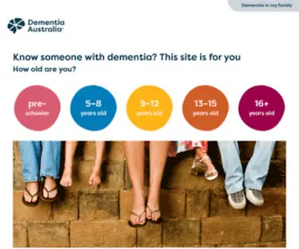 Dementiainmyfamily.org.au(Dementia Australia) Screenshot