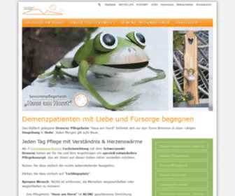 Demenz-Pflegeheim.com(Das Haus am Horst) Screenshot