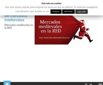 Demercadosmedievales.info(Mercados medievales en la RED) Screenshot