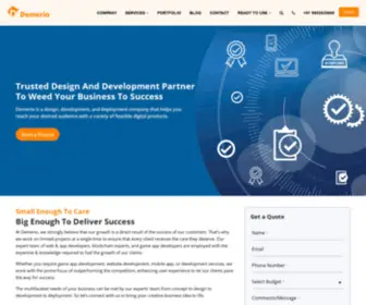 Demerio.com(Mobile App & Web Development) Screenshot