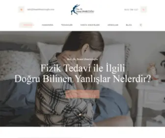 Demetdemircioglu.com(Fizik Tedavi ve Rehabilitasyon Uzmanı) Screenshot