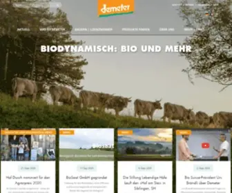 Demeter.ch(Demeter Schweiz) Screenshot