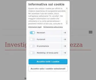 Demetragroup.it(Investigazioni e sicurezza) Screenshot