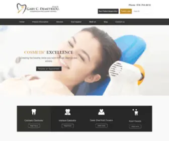 Demetrioudmd.com(North Andover DentistRequest An AppointmentNorth Andover Dentist) Screenshot