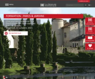 Demeure-Historique.org(Demeure Historique) Screenshot