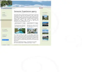 Demeures-Tropeziennes.com(St Tropez Real Estate) Screenshot