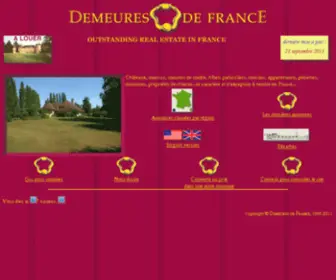 Demeures.com(Demeures de France) Screenshot