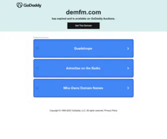 Demfm.com(Jquery slideshow) Screenshot