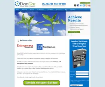 DemGen.com(Your Virtual Team) Screenshot