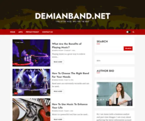 Demianband.net(Explore the Creative World of Art) Screenshot