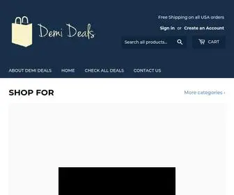 Demideals.com(Demi Deals) Screenshot