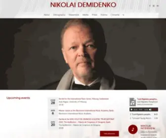 Demidenko.net(Nikolai Demidenko) Screenshot
