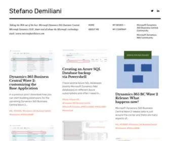 Demiliani.com(Taking the Web out of the box) Screenshot