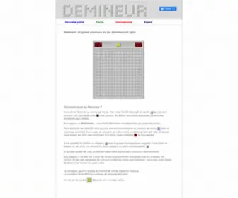 Demineur.org(Démineur) Screenshot