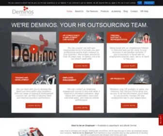 Deminos.co.uk(Employment Law) Screenshot