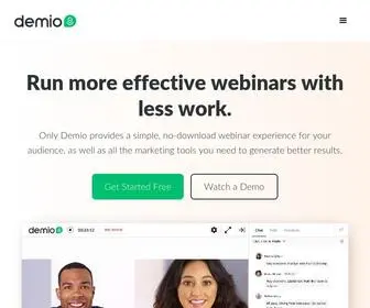 Demio.com(Only Demio) Screenshot