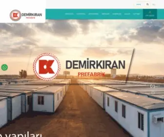 Demirkiranprefabrik.com.tr(Demirkıran) Screenshot