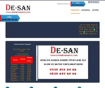 Demirsanayi.com(Hurda fiyatları) Screenshot