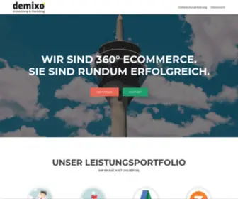 Demixo.de(ECommerce mit OXID Shop) Screenshot