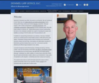 Demmellawoffice.com(Demmel Law Office) Screenshot