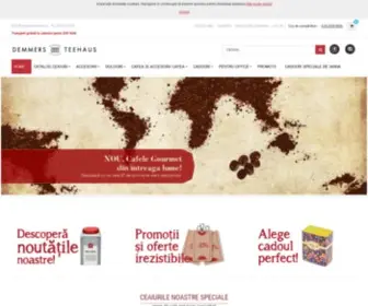 Demmertea.ro(Magazinul Online Demmers Teehaus) Screenshot