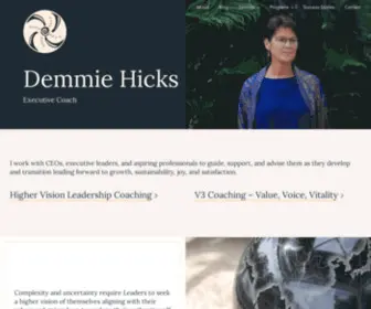 Demmiehicks.com(Demmie Hicks) Screenshot