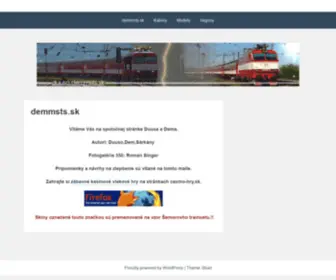 Demmsts.sk(DEMMSTS) Screenshot