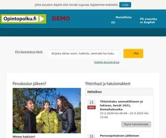 Demo-Opintopolku.fi(Demo Opintopolku) Screenshot
